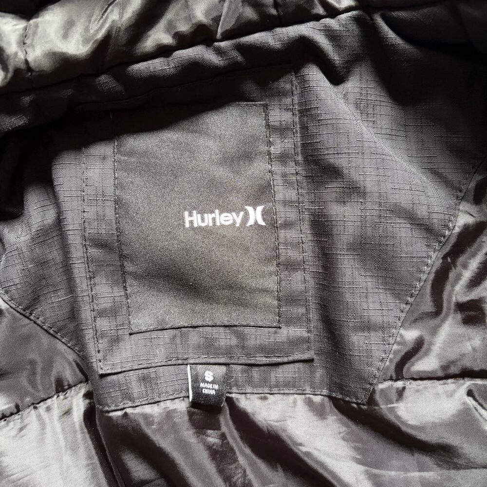 Hurley Winter Parka Black Size Small - Picture 4 of 10